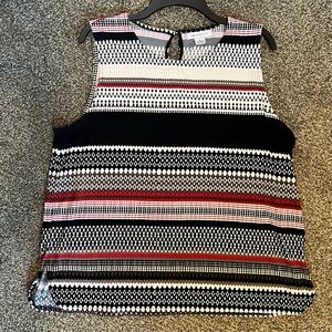 Liz Claiborne sleeveless blouse
